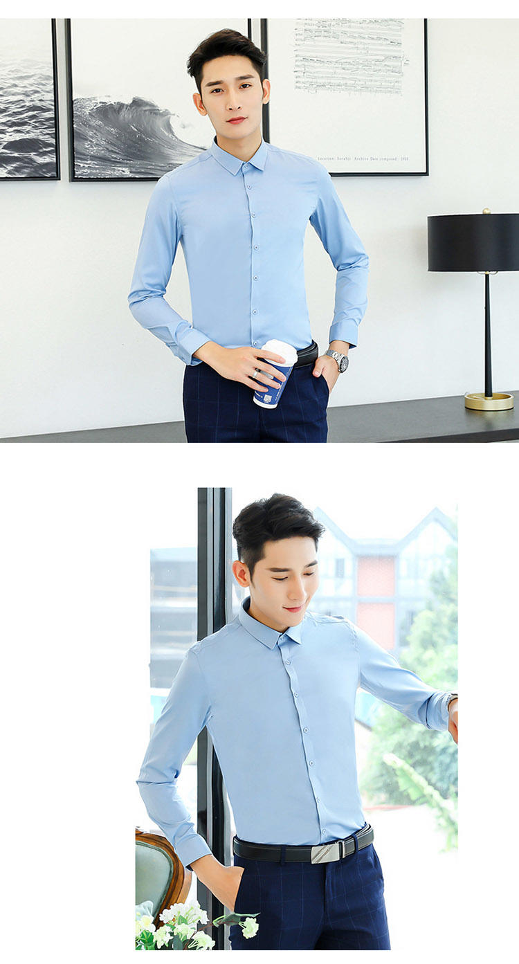 HD2215#小领时尚男衬衫(图7)